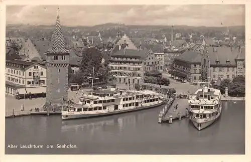 Lindau (Bodensee) Leuchtturm am Seehafen gl1951 174.657