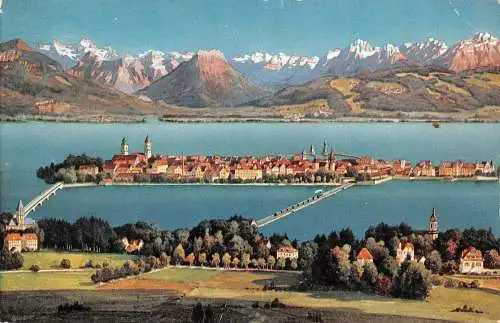 Lindau (Bodensee) Panorama gl1936 174.669