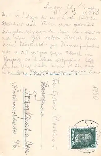Lindau (Bodensee) Blick vom Pfänder gl1928 174.691