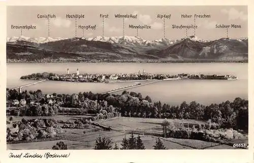 Lindau (Bodensee) Panorama gl1953 174.692