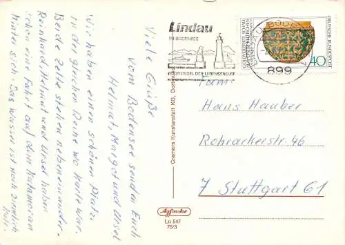Lindau (Bodensee) Mehrbildkarte gl1976 174.685