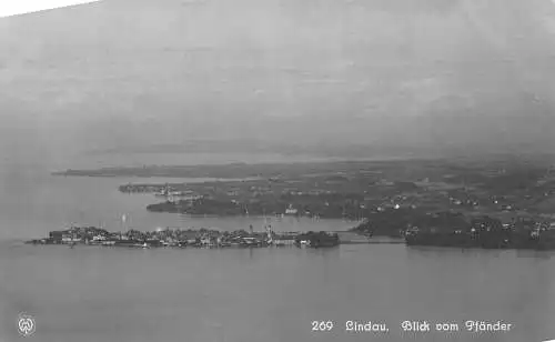Lindau (Bodensee) Blick vom Pfänder ngl 174.696
