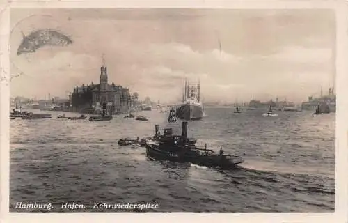 Hamburg Hafen Kehrwiederspitze gl1926 174.709