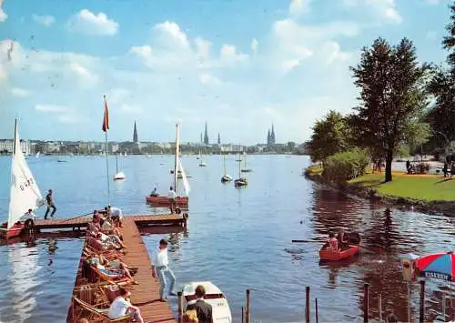 Hamburg An der Außenalster gl1964 174.701