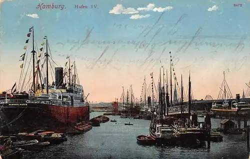 Hamburg Hafen IV gl1911 174.712
