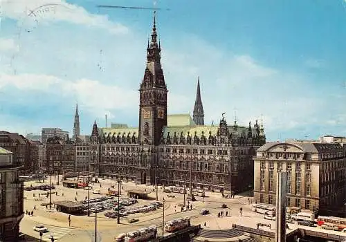 Hamburg Rathaus gl1975 174.741