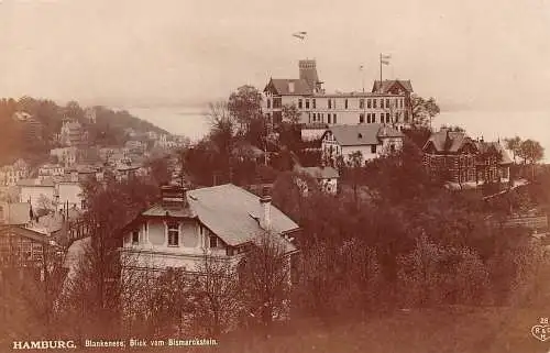 Hamburg Blankenese Blick vom Bismarckstein ngl 174.754