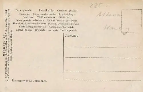 Hamburg Blankenese Blick vom Bismarckstein ngl 174.754