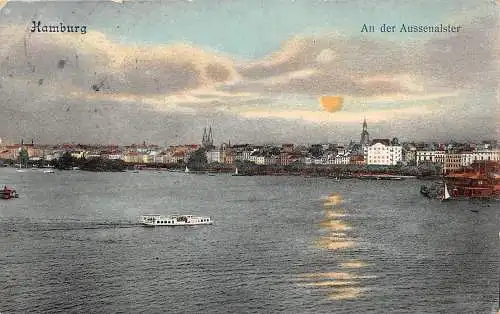 Hamburg An der Außenalster gl1915 174.777