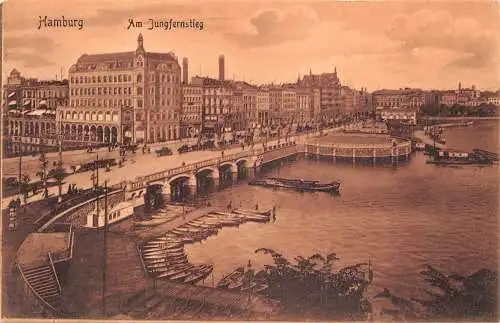 Hamburg Am Jungfernstieg ngl 174.794