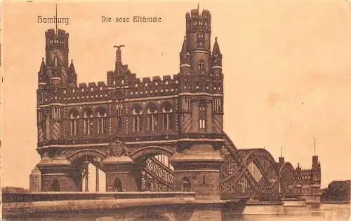 Hamburg Die neue Elbbrücke ngl 174.795