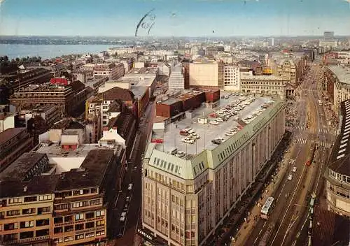 Hamburg Blick über die City gl1975 174.817