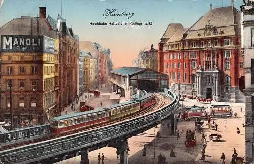 Hamburg Hochbahn-Haltestelle Rödingsmarkt gl1912 174.814
