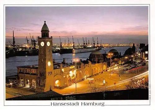 Hamburg Blick zum Hafen ngl 174.842