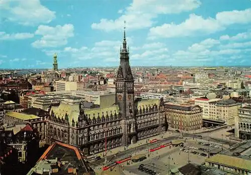 Hamburg Rathaus gl1978 174.856