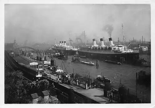 Hamburg Blick auf den Hafen gl1936 174.853
