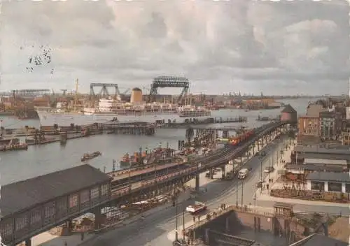 Hamburg Vorsetzen und Überseebrücke gl1957 174.880