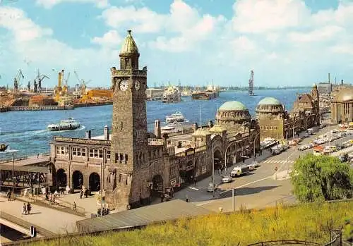 Hamburg St. Pauli Landungsbrücken gl1968 174.877