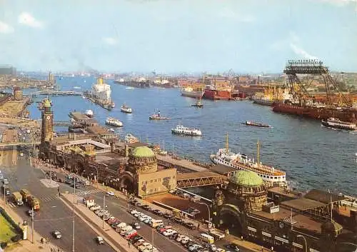 Hamburg St. Pauli Landungsbrücken gl1987 174.881