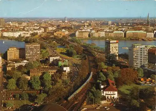Hamburg Blick vom "Plaza" ngl 174.896