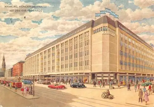 Hamburg Karstadthaus gl1960 174.891