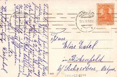 Hamburg Helgoländer Allee, Seemannshaus gl1918 174.942