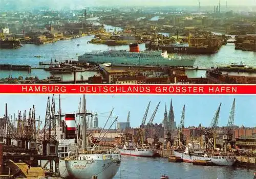 Hamburg Mehrbildkarte Teilansichten ngl 174.955