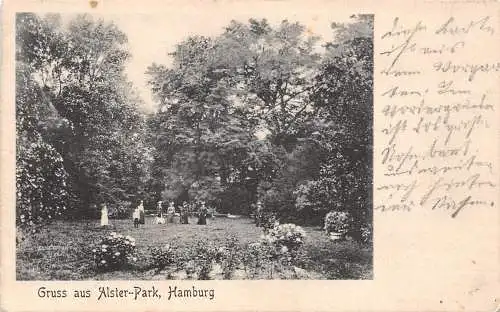 Hamburg Alster-Park gl1909 174.959