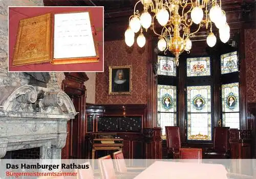 Hamburg Rathaus Bürgermeisteramtszimmer ngl 174.965