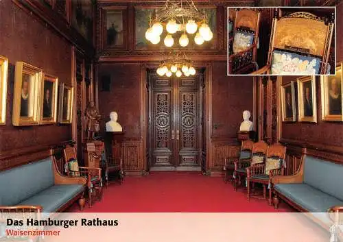 Hamburg Rathaus Waisenzimmer ngl 174.964