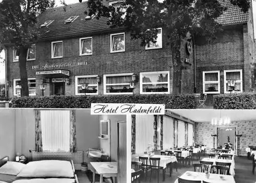 Hamburg-Fuhlsbüttel Hotel Hadenfeldt Mehrbildkarte gl1969 174.972