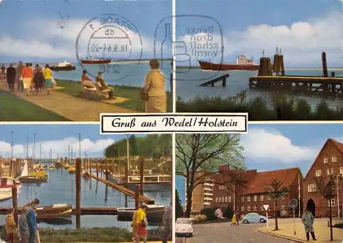 Wedel in Holstein, Mehrbildkarte gl1964 174.997