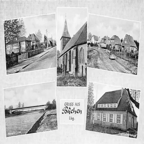 Büchen Lbg. Mehrbildkarte gl1968 175.043