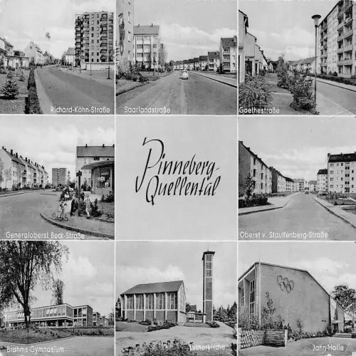 Pinneberg-Quellental Mehrbildkarte ngl 175.041