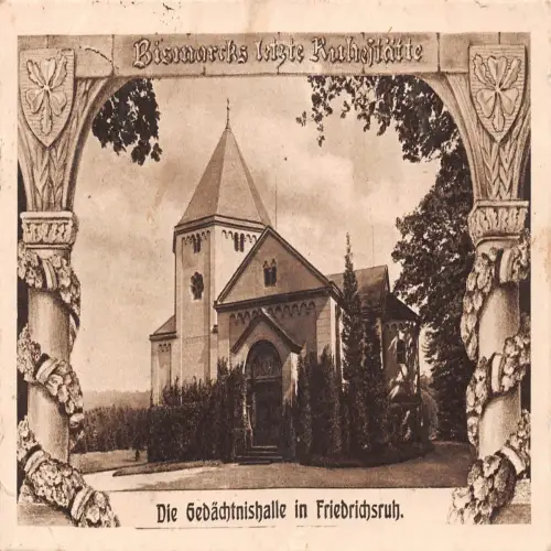 Friedrichsruh Die Gedächnishalle feldpgl1915 175.045