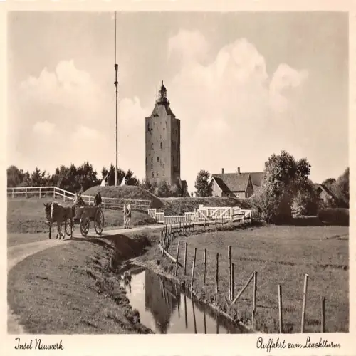 Cuxhaven-Neuwerk Auffahrt zum Leuchtturm ngl 175.097