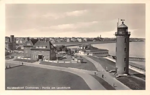 Cuxhaven Partie am Leuchtturm ngl 175.087