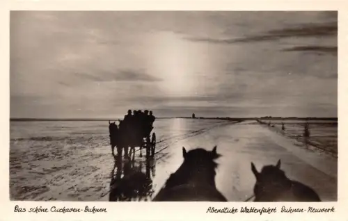 Cuxhaven-Duhnen Abendliche Wattenfahrt ngl 175.095