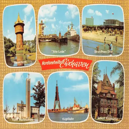 Cuxhaven Mehrbildkarte ngl 175.098