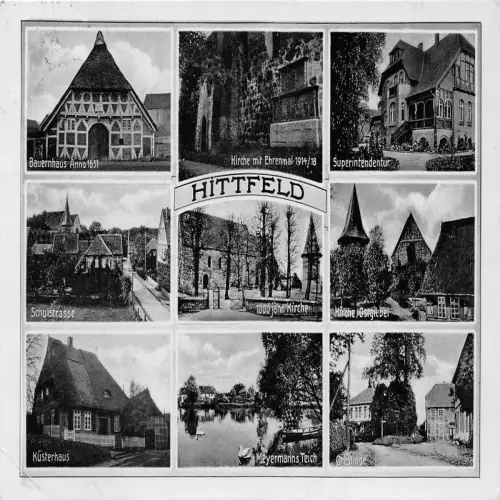 Hittfeld Mehrbildkarte gl1935 175.136