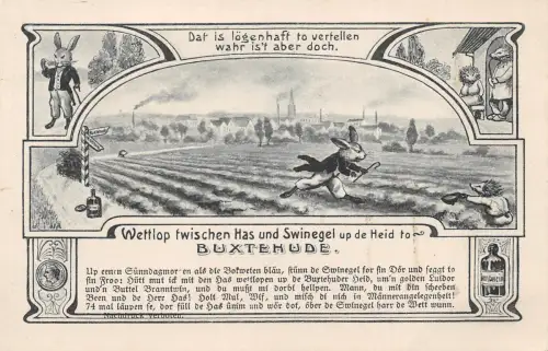 Buxtehude Mehrbilkarte Juxkarte ngl 175.122