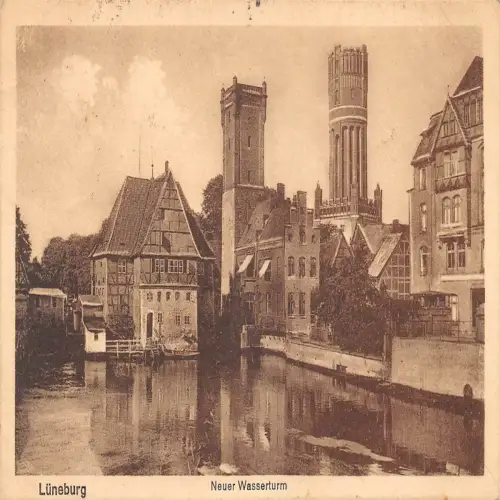 Lüneburg Neuer Wasserturm gl1921 175.171