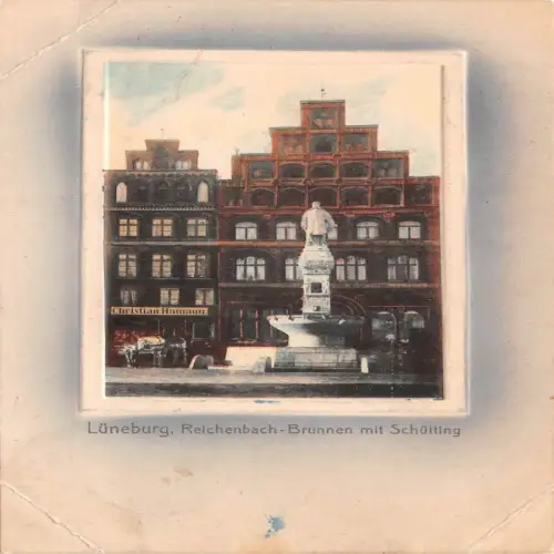 Lüneburg Reichenbach-Brunnen mit Schütting bahnpgl1910 175.191