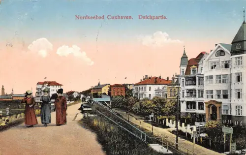 Cuxhaven Deichpartie gl1914 175.198