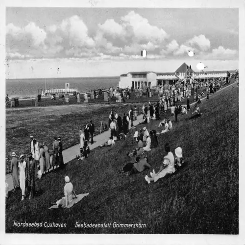 Cuxhaven Seebadeanstalt Grimmershörn gl1933 175.220