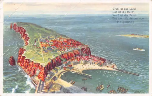 Helgoland - Gesamtansicht gl1929 175.204