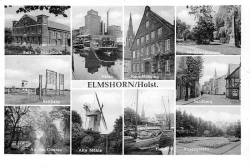 Elmshorn Mehrbildkarte gl1956 175.251