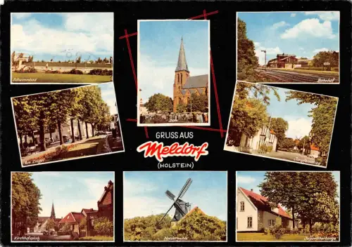 Meldorf i. Holst. Mehrbildkarte gl1971 175.268