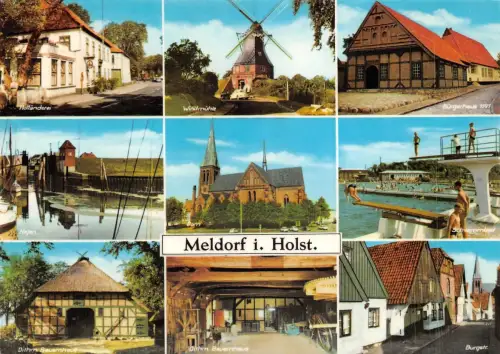Meldorf i. Holst. Mehrbildkarte ngl 175.267