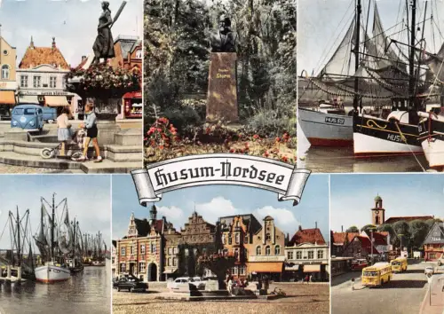 Husum Mehrbildkarte gl1960 175.279